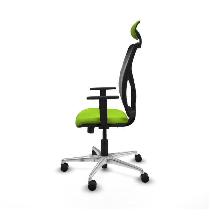 PIQUERAS Y CRESPO Silla de Oficina Motilla Pistacho y Negro con Mecanismo Sincro/Traslack PIQUERAS Y CRESPO Silla de Oficina Motilla Pistacho y Negro con Mecanismo Sincro/Traslack