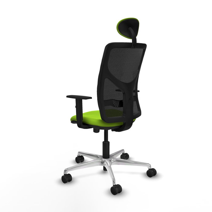 PIQUERAS Y CRESPO Silla de Oficina Motilla Pistacho y Negro con Mecanismo Sincro/Traslack PIQUERAS Y CRESPO Silla de Oficina Motilla Pistacho y Negro con Mecanismo Sincro/Traslack
