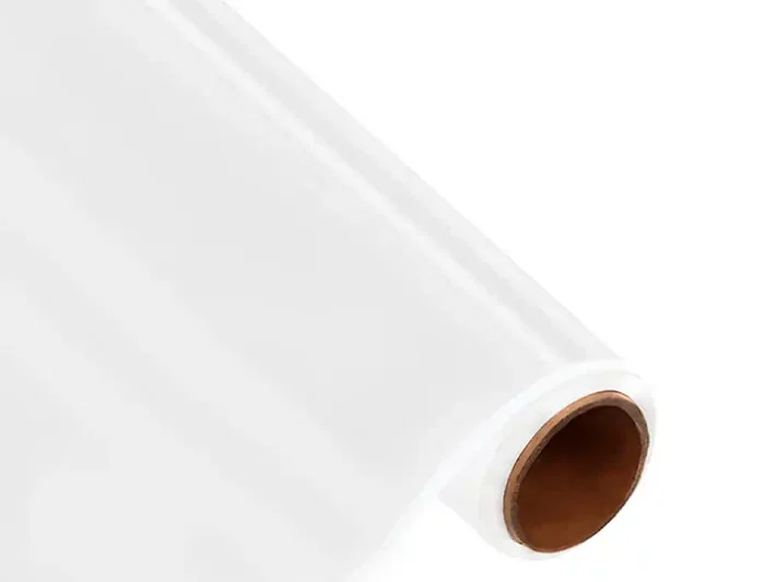 Liderpapel Rollo de papel plastificado autoadhesivo blanco brillo 0,45 x 20 m