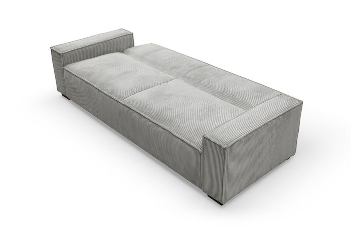 DKD Home Decor Sofá Cama Moderno Gris Claro Poliester Pana 230 x 94 x 75 cm DKD Home Decor Sofá Cama Moderno Gris Claro Poliester Pana 230 x 94 x 75 cm