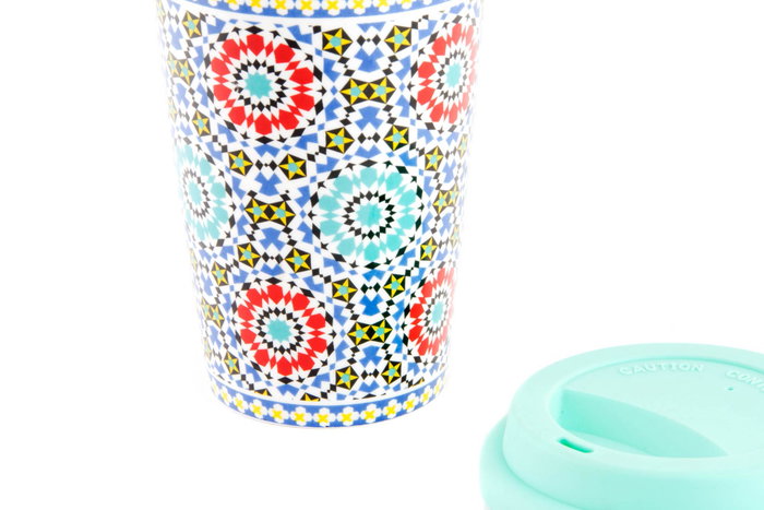 DKD Home Decor Mug Arabe Multicolor Naranja 10 x 14 x 10 cm (6 Unidades) DKD Home Decor Mug Arabe Multicolor Naranja 10 x 14 x 10 cm (6 Unidades)