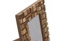 DKD Home Decor Marco de Foto Moderno Natural Mango y Cristal 10x15 cm (4 Unidades) 1.8 x 21.5 x 16.5 cm