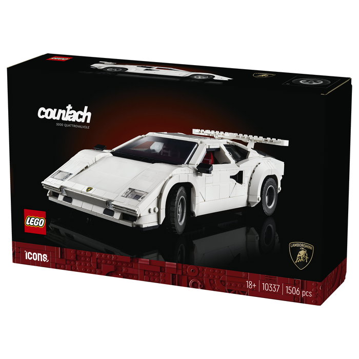 LEGO Icons Lamborghini Countach 5000 Quattrovalvole LEGO Icons Lamborghini Countach 5000 Quattrovalvole