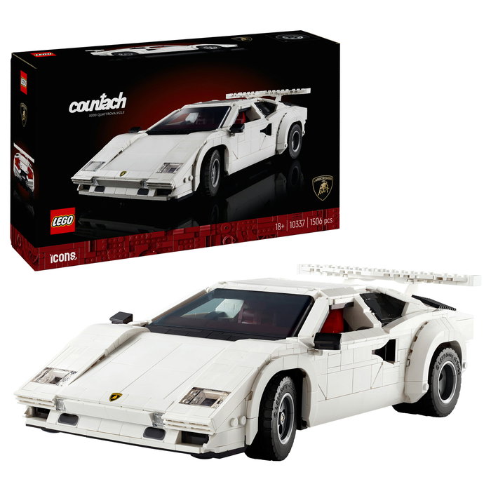 LEGO Icons Lamborghini Countach 5000 Quattrovalvole LEGO Icons Lamborghini Countach 5000 Quattrovalvole