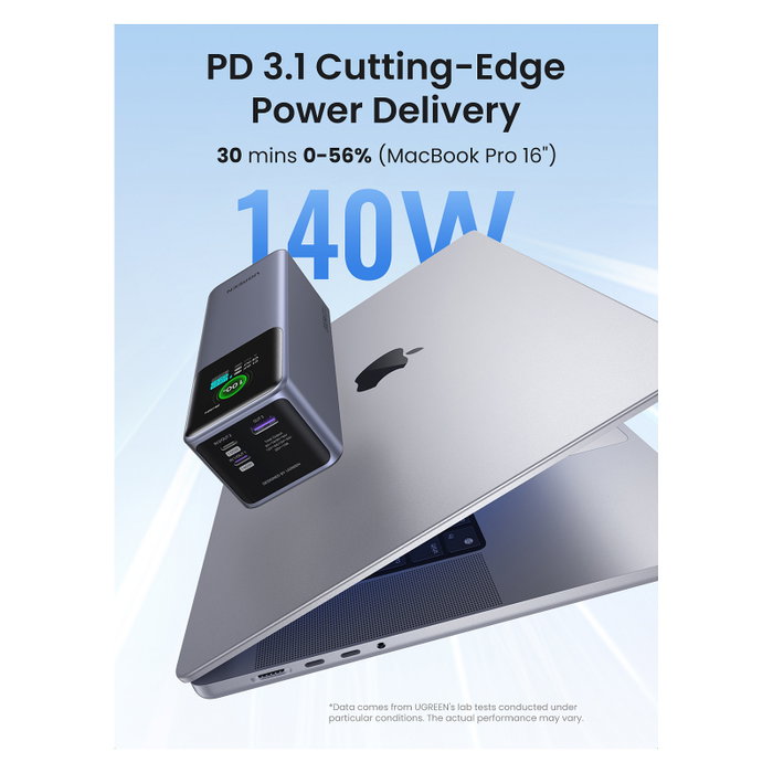 UGREEN Powerbank 25000mAh 200W Gris