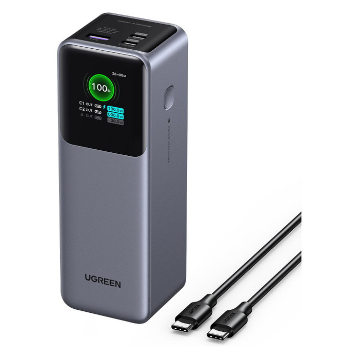 UGREEN Powerbank 25000mAh 200W Gris