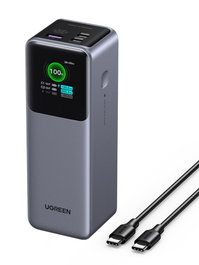 UGREEN Powerbank 35525B 25000mAh 200W Carga Rápida Gris