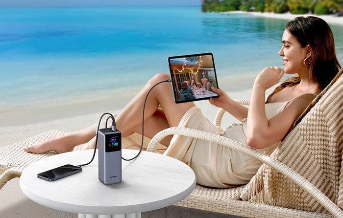 Ugreen Nexode PB722 Powerbank 25000 mAh 200W Gris