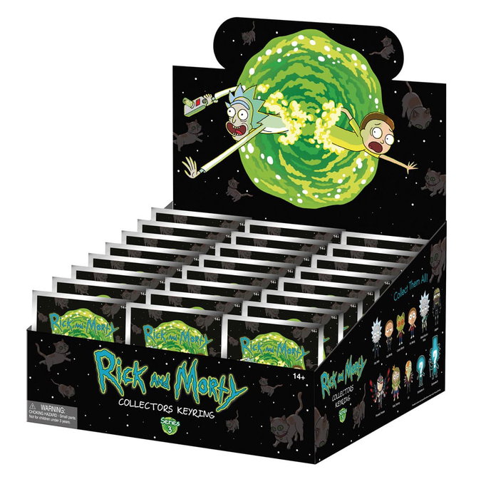 Rick y Morty Colgantes PVC Series 3 Expositor (24) Rick y Morty Colgantes PVC Series 3 Expositor (24)