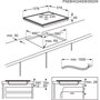 AEG TO64IA0FXB Placa de Inducción Autark de 60 cm