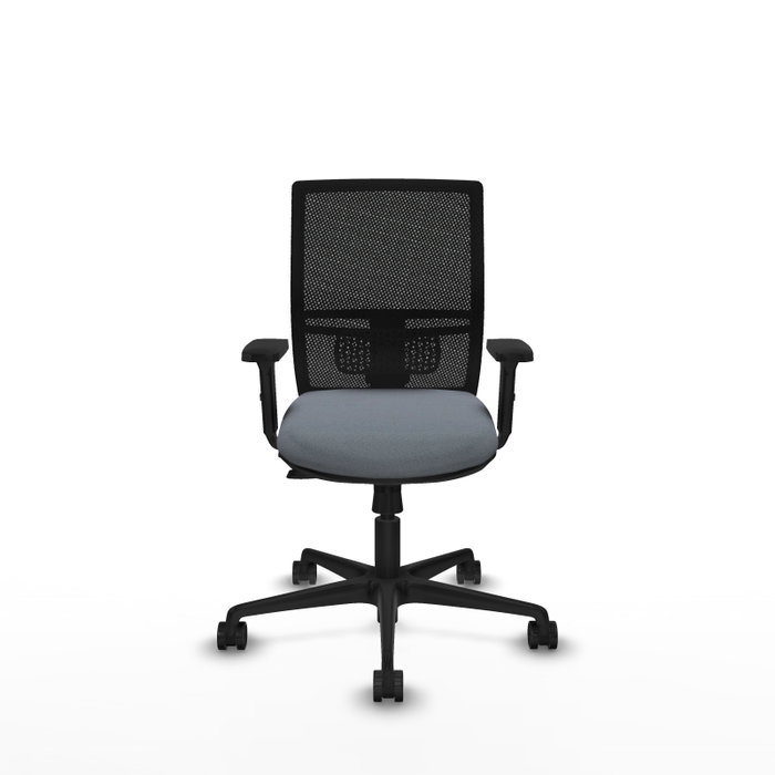 PIQUERAS Y CRESPO Silla de oficina Yunquera con mecanismo Sincro/Traslack Gris y Negro PIQUERAS Y CRESPO Silla de oficina Yunquera con mecanismo Sincro/Traslack Gris y Negro