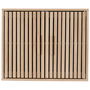 Home Deco Factory Armario Pared Klaus 60x20x50 cm Colección Natural