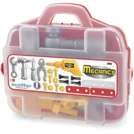 Ecoiffier Estuche de Transporte/Maleta para 20 Accesorios Mecánicos - Fabricación Francesa