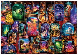 EDUCA BORRAS Puzzle 2000 Piezas Sueños en un Frasco