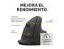 Fellowes Breyta Ratón Ergonómico Vertical Mediano para Diestros, Negro