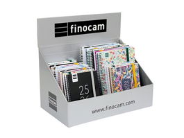 Agenda Escolar (2025-26) Finocam Catalan Secundaria Espiral Tapa Pp Con Goma Assortiment Expositor De 20