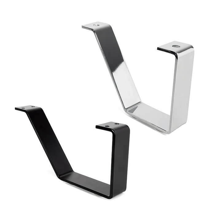 Q&Q Pata Metálica Modelo Vera H120/H135 Cromo y Negro Mate para Sofás y Muebles Altura 120Mm Q&Q Pata Metálica Modelo Vera H120/H135 Cromo y Negro Mate para Sofás y Muebles Altura 120Mm