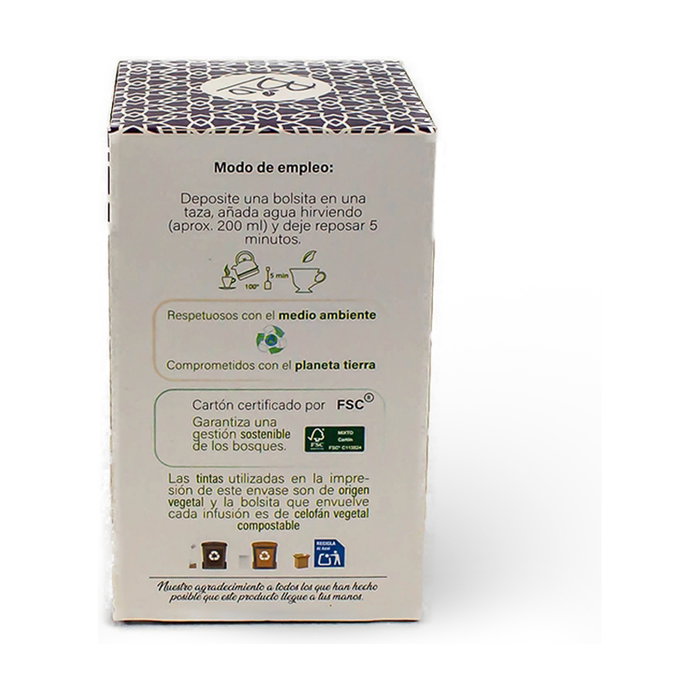 ARTEMIS BIO Infusión de espino Bio 20 bolsitas infusoras ARTEMIS BIO Infusión de espino Bio 20 bolsitas infusoras