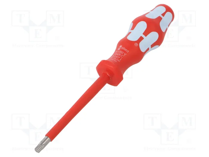 WERA Destornillador aislado Torx® TX30 de 100 mm WERA Destornillador aislado Torx® TX30 de 100 mm