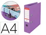 Esselte Archivador de Palanca Colour Breeze DIN A4 Lomo 75 mm Color Malva