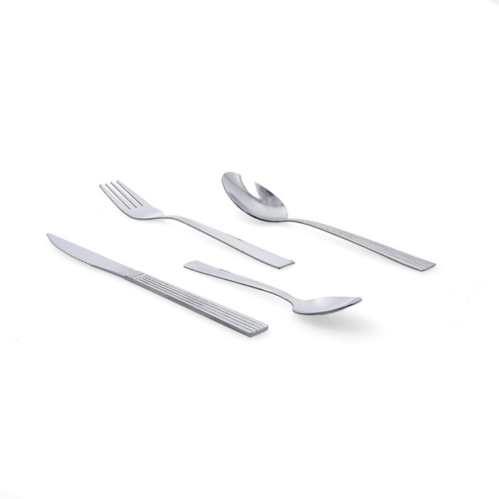 Set 24 Cubiertos Acero Inox Itaka Quid 18-0-1,5 mm Set 24 Cubiertos Acero Inox Itaka Quid 18-0-1,5 mm