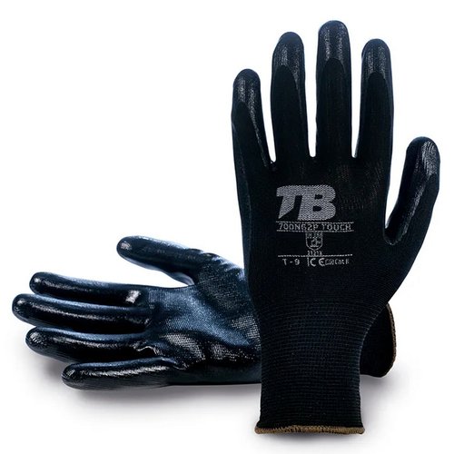 IGARTEX Guantes 700NG2P TOUCH de Poliéster y Nitrilo Negro Talla 8 IGARTEX Guantes 700NG2P TOUCH de Poliéster y Nitrilo Negro Talla 8