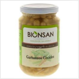 BIONSAN Garbanzos Pedrosillanos Cocidos 220Gr. Eco