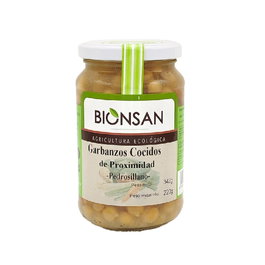 BIONSAN Garbanzos Pedrosillanos cocidos ECO 220gr
