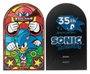 FaNaTtik Sonic The Hedgehog Lingote Stained Glass Window Style