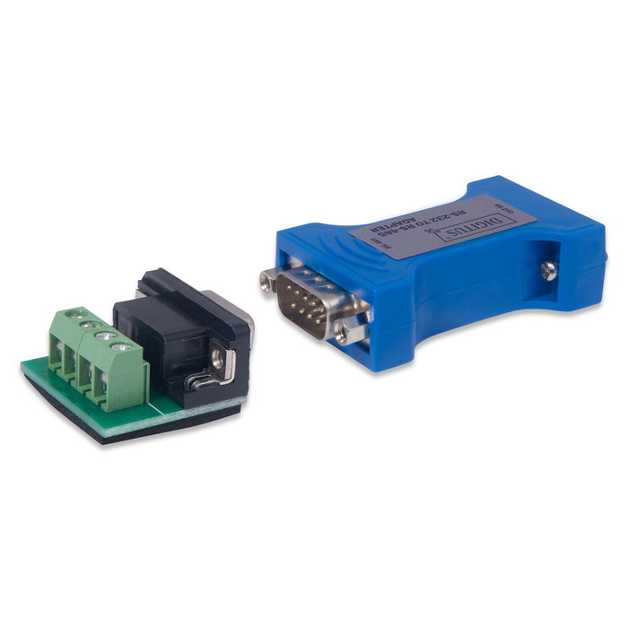 Digitus Adaptador Convertidor RS-232 a RS-485 300-115,2 Kbps Azul