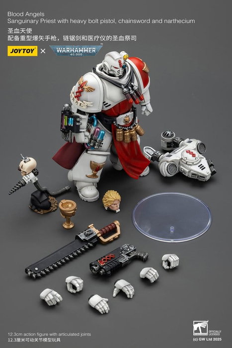 Warhammer 40,000 Figura Blood Angels Sanguinary Priest 12 cm