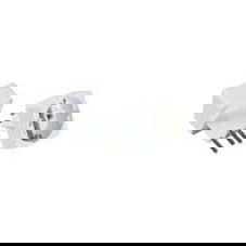 Bachmann 921.011 Adaptador de Enchufe Tipo J CH, 250V, 10A, Blanco