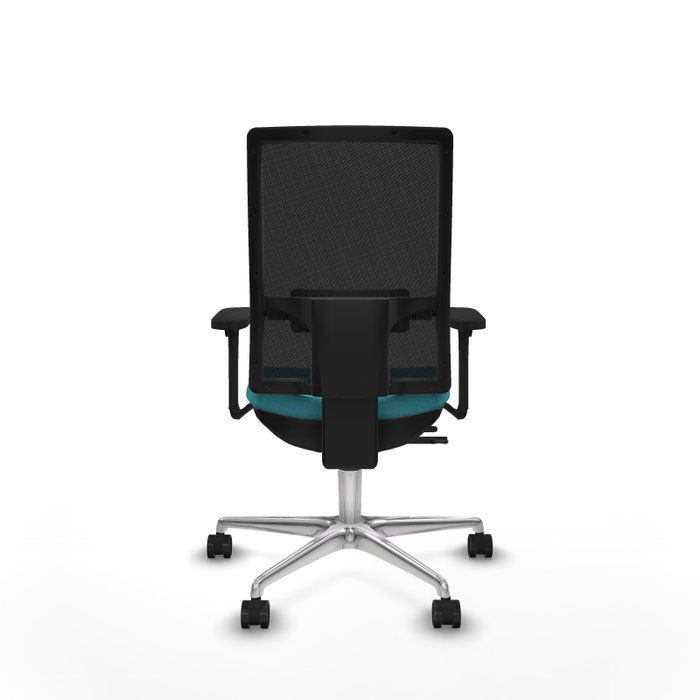 PIQUERAS Y CRESPO Silla de oficina Horna con mecanismo Sincro/Traslack, Turquesa y Negro PIQUERAS Y CRESPO Silla de oficina Horna con mecanismo Sincro/Traslack, Turquesa y Negro