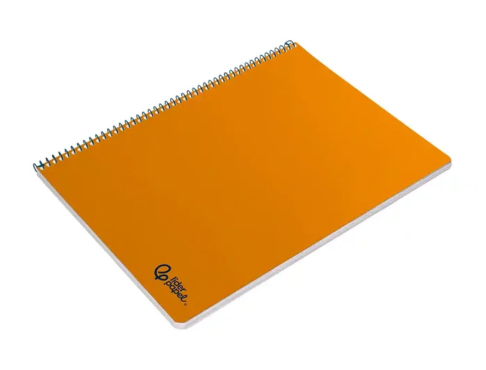 Liderpapel Cuaderno Espiral Smart A4 Tapa Blanda Naranja