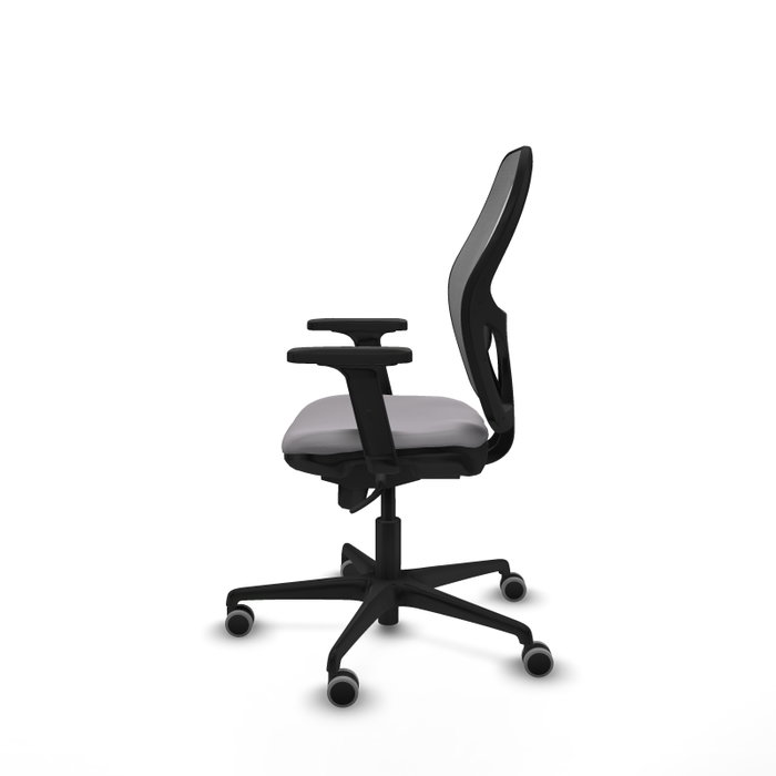 PIQUERAS Y CRESPO Silla de oficina Jorquera Gris con mecanismo Sincro