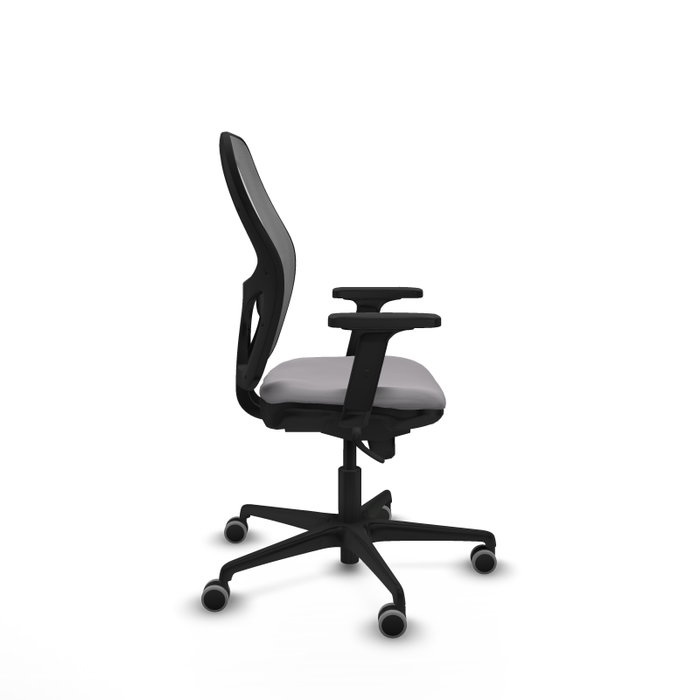 PIQUERAS Y CRESPO Silla de oficina Jorquera Gris con mecanismo Sincro