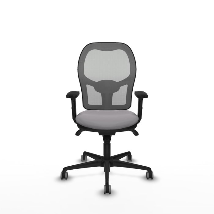 PIQUERAS Y CRESPO Silla de oficina Jorquera Gris con mecanismo Sincro