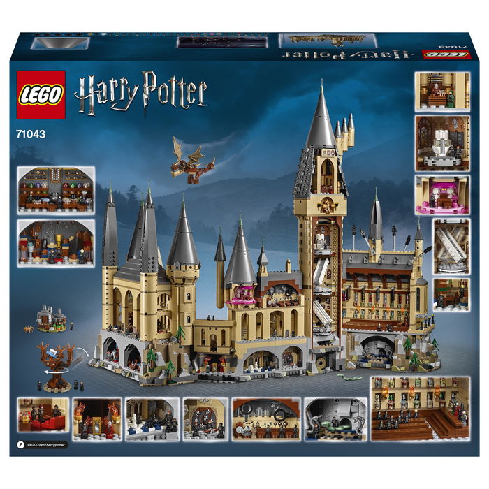 LEGO Harry Potter Hogwarts Castle 6020 Piezas - Set de Construcción para Adultos y Niños 16+ Años, 4 Figuras