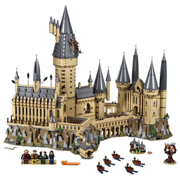 LEGO Harry Potter Hogwarts Castle 6020 Piezas - Set de Construcción para Adultos y Niños 16+ Años, 4 Figuras