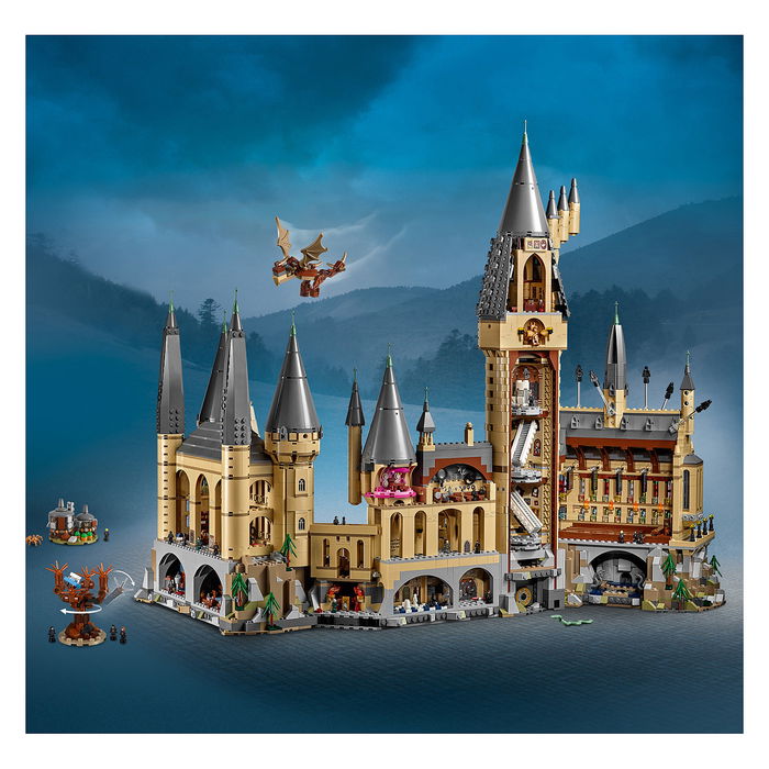 LEGO Harry Potter Hogwarts Castle 6020 Piezas - Set de Construcción para Adultos y Niños 16+ Años, 4 Figuras