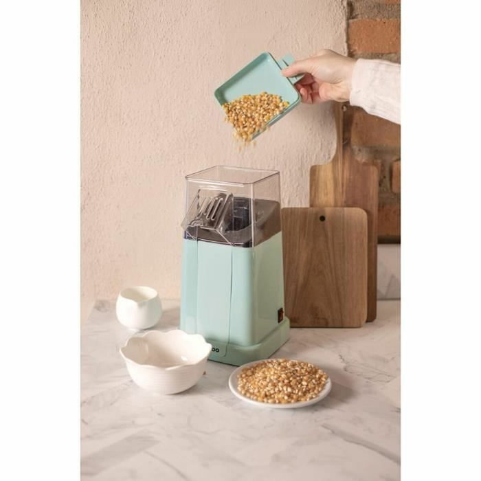 Livoo Máquina de palomitas de maíz DOM497, 1200W, Azul