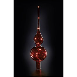 Krinner Lumix Tree Topper Rojo con Luces LED