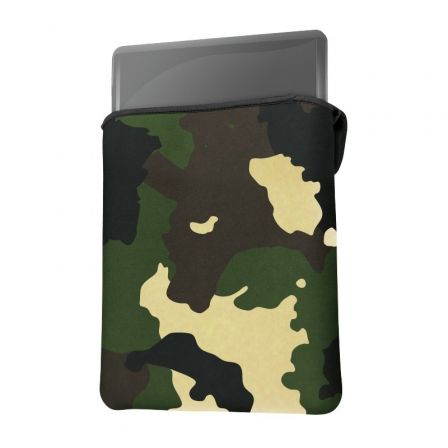 Funda Trust Gaming GXT 1244C Lido para Portátiles hasta 17.3"/ Camuflaje Selva