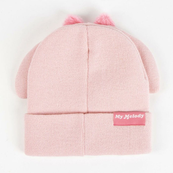 Cerdá Gorro de Punto My Melody y Hello Kitty Rosa