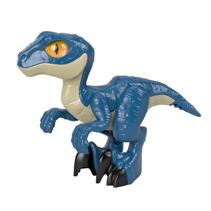 Fisher-Price Jurassic World Dinosaurio Raptor XL GWP07 Imaginext Figura Articulada Juguete +3 Años