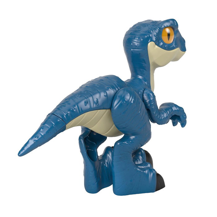 Fisher-Price Jurassic World Dinosaurio Raptor XL GWP07 Imaginext Figura Articulada Juguete +3 Años