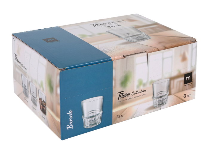 La Mediterranea Vaso Tirso Bands 320ml