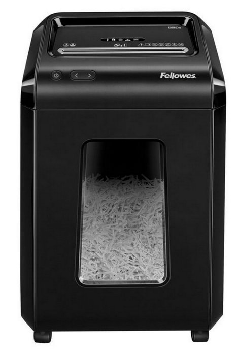 Fellowes Powershred 92Cs Destructora de Papel en Partículas, Negra