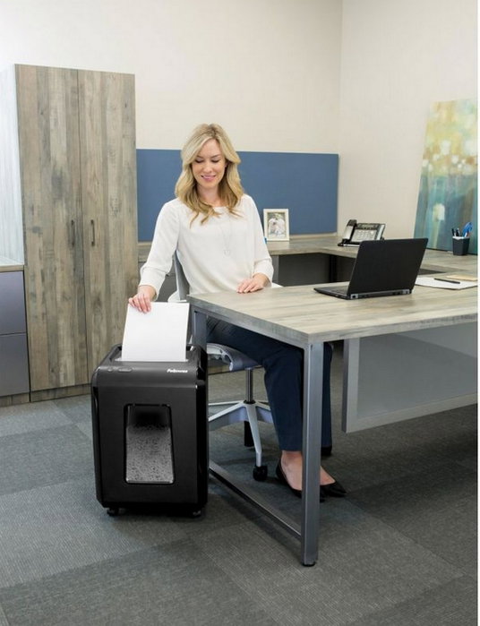 Fellowes Powershred 92Cs Destructora de Papel en Partículas, Negra