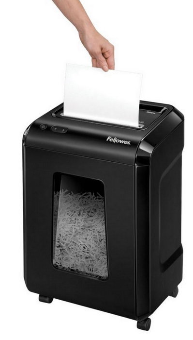 Fellowes Powershred 92Cs Destructora de Papel en Partículas, Negra